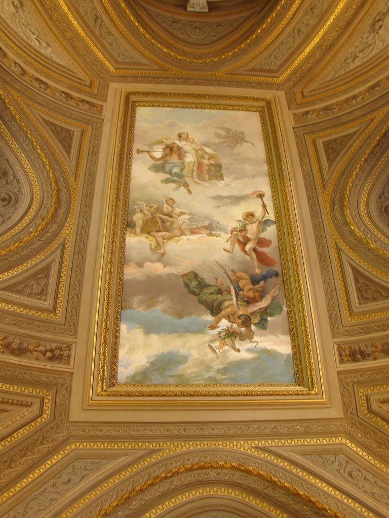 Teto da galeria dos Candelabros - Museu do Vaticano e Capela Sistina - O Que Ver