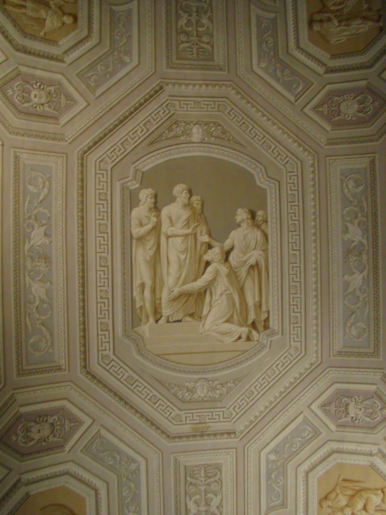 Teto da galeria das Tapeçarias - Museu do Vaticano e Capela Sistina - O Que Ver