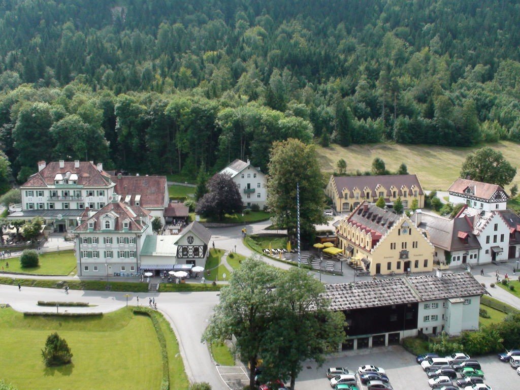 Vila entre os Castelos de Neuschwanstein e Hohenschwangau - Castelos na Alemanha