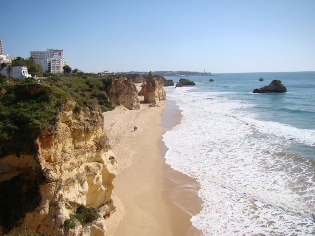 Praia da Rocha - Melhores praias do Algarve no inverno