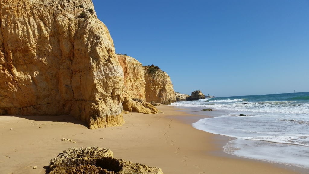 Praia do Vau - Melhores praias do Algarve no inverno