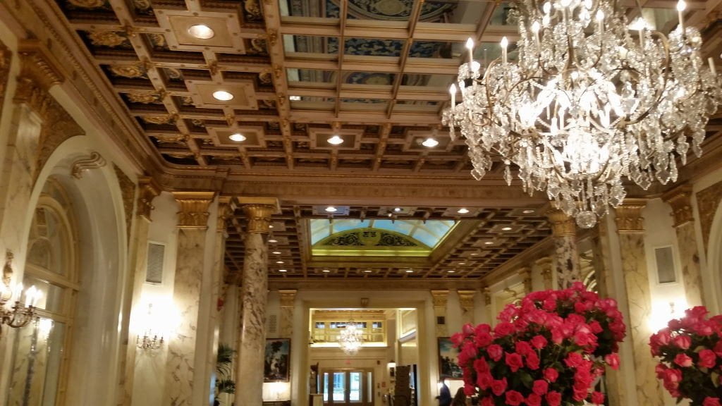 Lobby do Hotel Fairmont 
