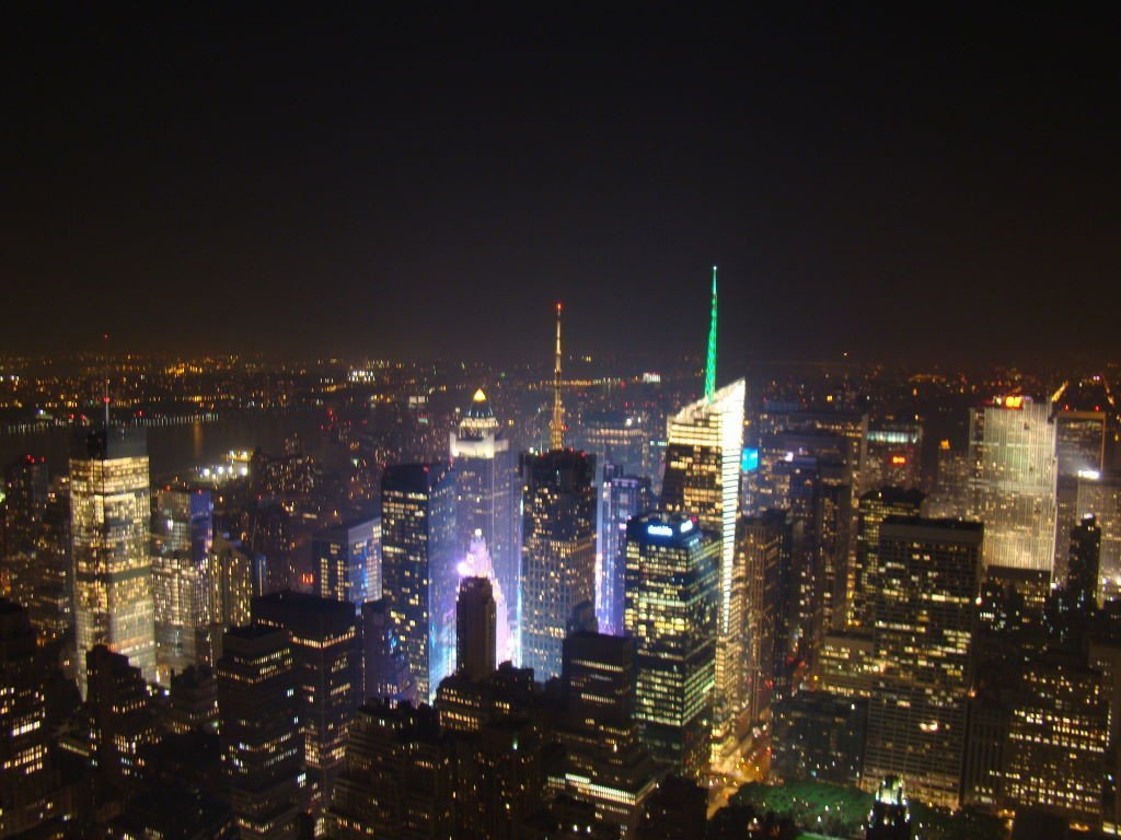 Times Square vista do Empire State - Principais Pontos Turísticos de Nova York
