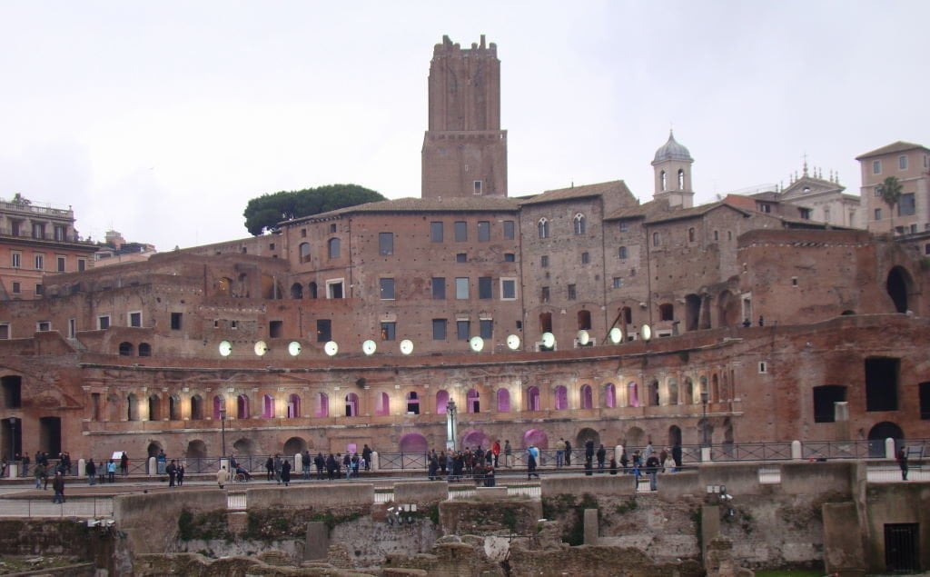Mercado de Trajano - Pontos Turísticos de Roma - O que fazer em 3 dias