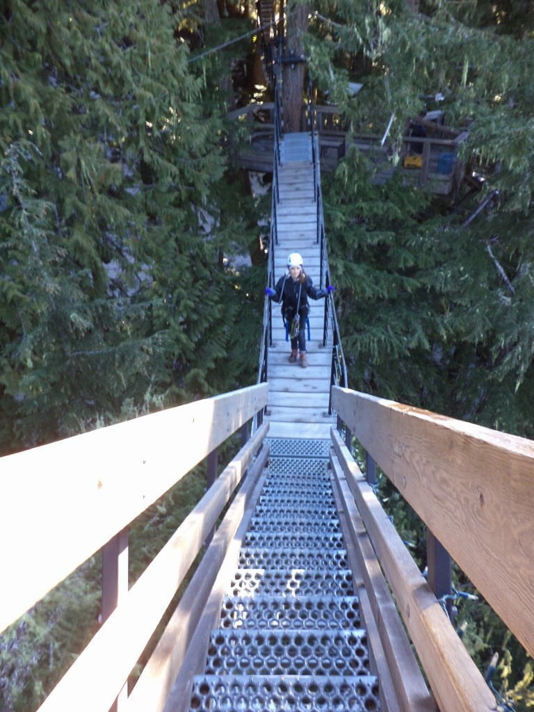 Ziptrek Tour - O que fazer em Whistler Canadá além de esquiar