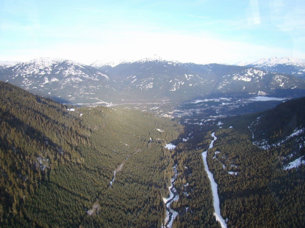 Vista da Peak 2 Peak - O que fazer em Whistler Canadá além de esquiar