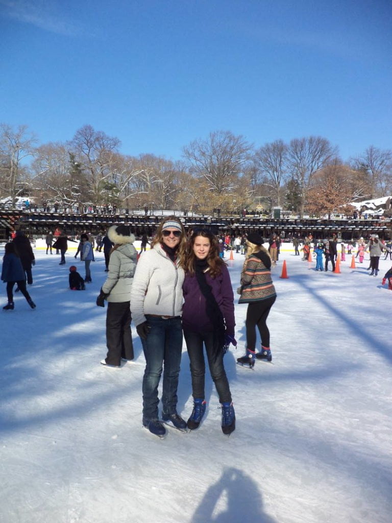 Wollman Rink no Central Park - O que fazer em Nova York no inverno com neve!