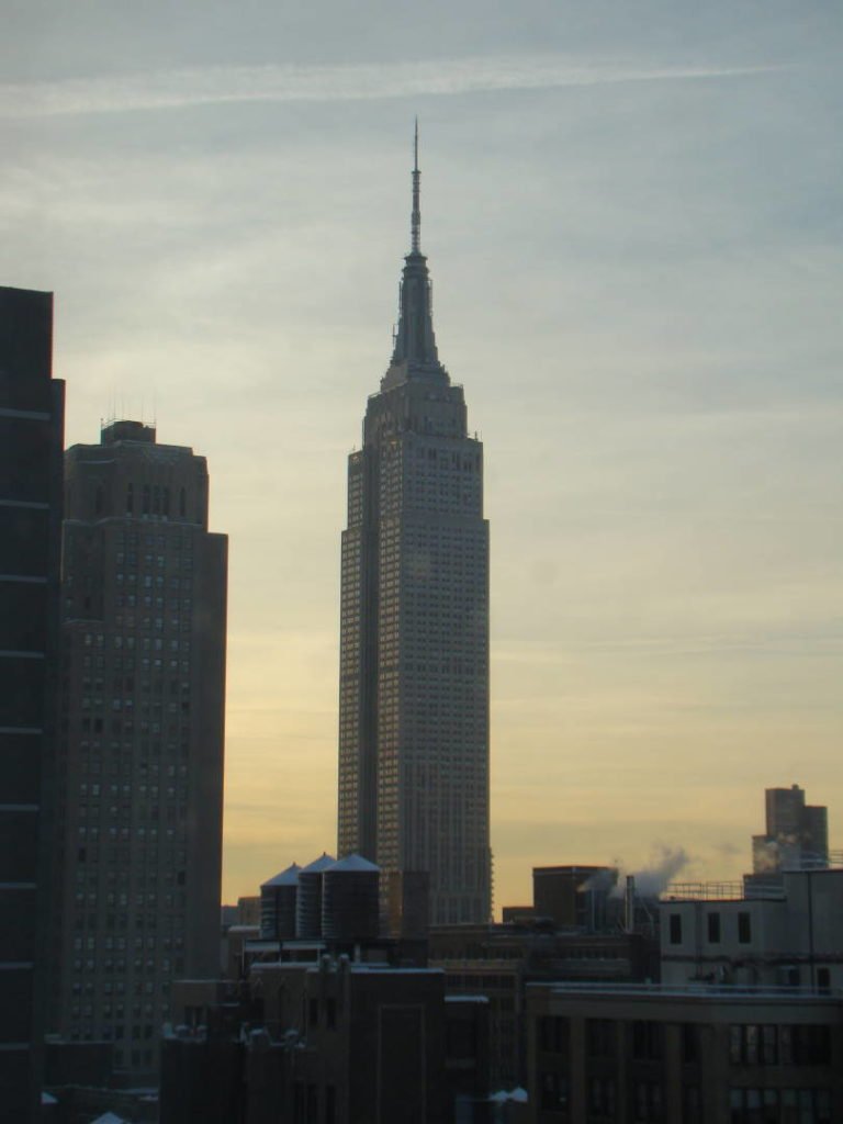 Empire State Building - O que fazer em Nova York no inverno - Com neve!