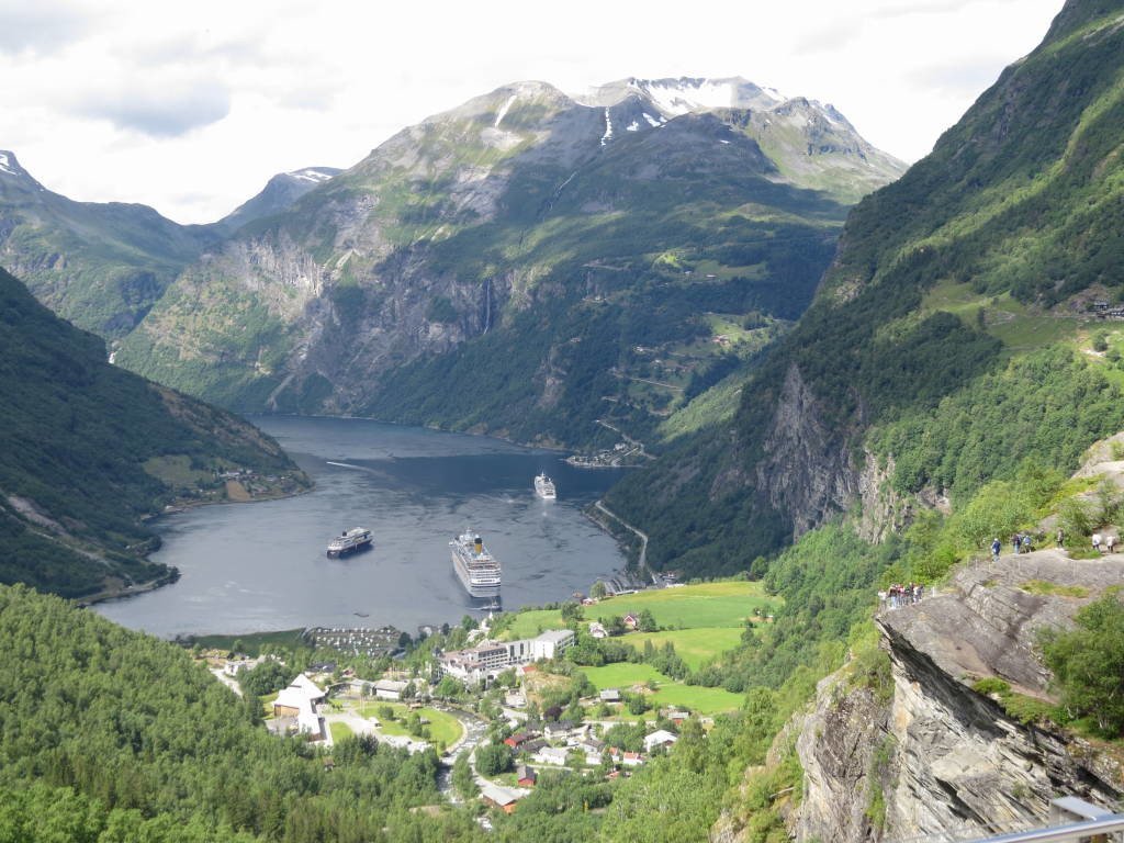 Fiorde de Geiranger o mais belo fiorde da Noruega