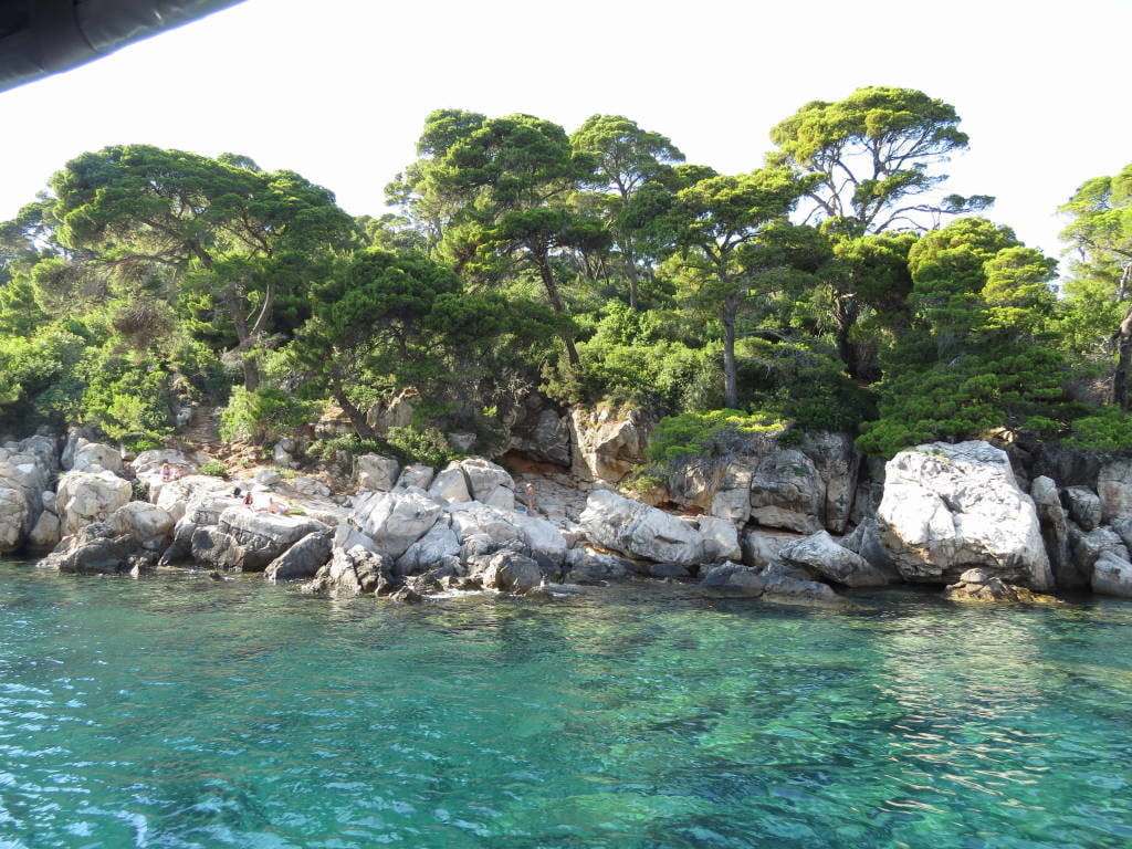 A Ilha de Lokrum na Croácia