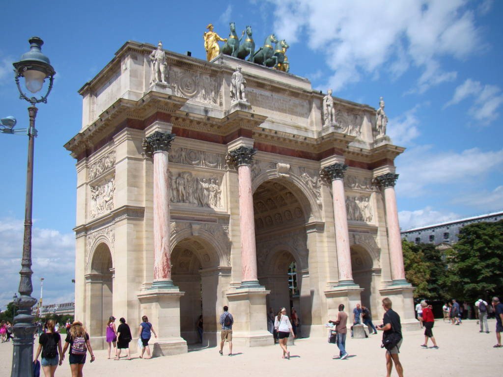 Arco do Triunfo do Carrossel - Roteiro Paris 5 Dias - Pontos Turísticos