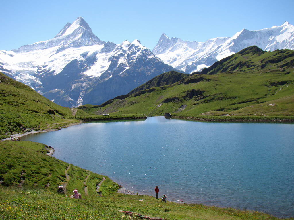 O Lago - Trilha Grindelwald First até o Bachalpsee