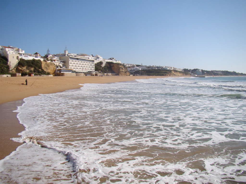 Praia da Albufeira - Melhores praias do Algarve no inverno