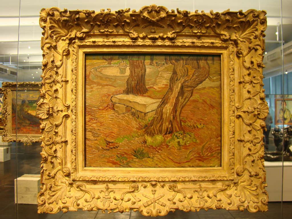 " Banco de Pedra no Asilo em Saint Remy" de van Gogh - Dicas e destaques do SP MASP - Obras imperdíveis