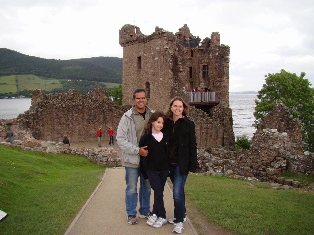 Castelo de Urquhart e Lago Ness - Highlands Escocesas