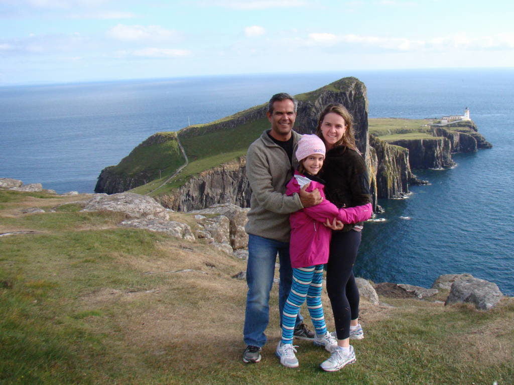 Neist Point Lighthouse - Ilha de Skye na Escócia
