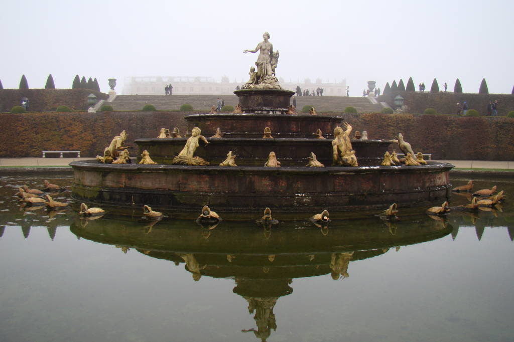 Fonte de Latona - O Palácio de Versalhes França