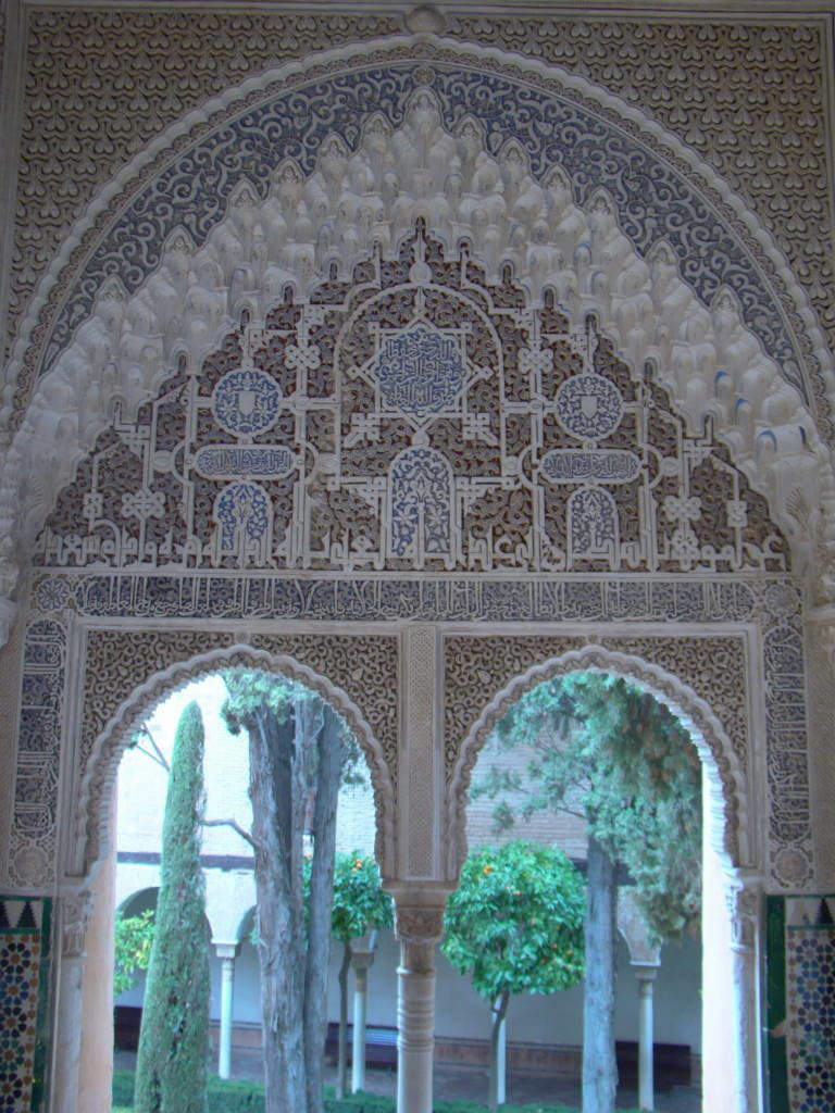 Mirador de Lindaraja - Palácio de Alhambra Espanha em Granada