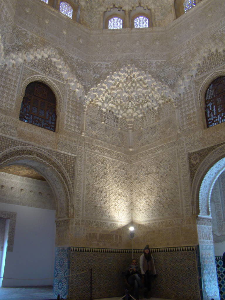 Sala das 2 Irmãs - Palácio de Alhambra Espanha em Granada
