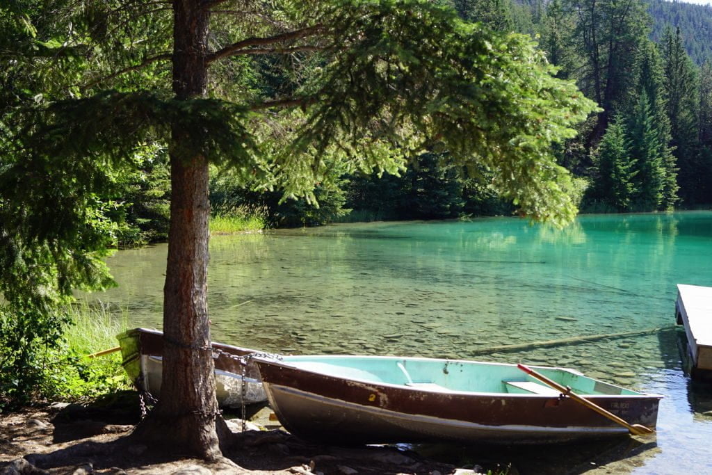 5º Lago no Valley of the 5 Lakes - O que fazer no Parque Nacional Jasper Canadá