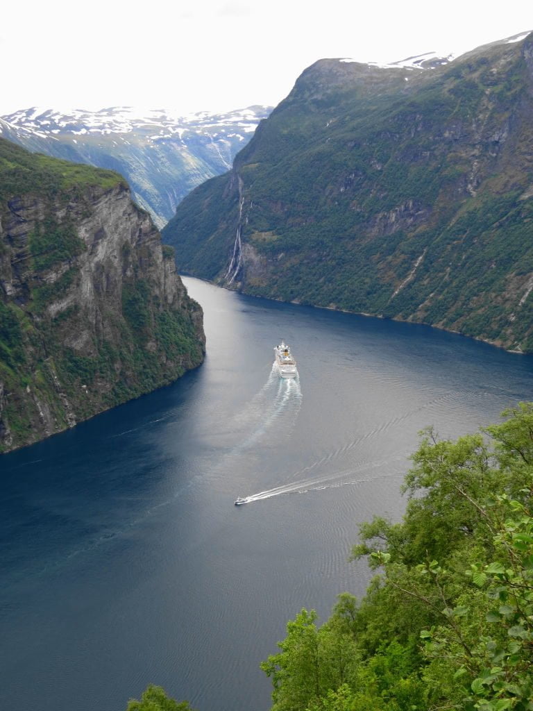 O mais belo dos fiordes da Noruega