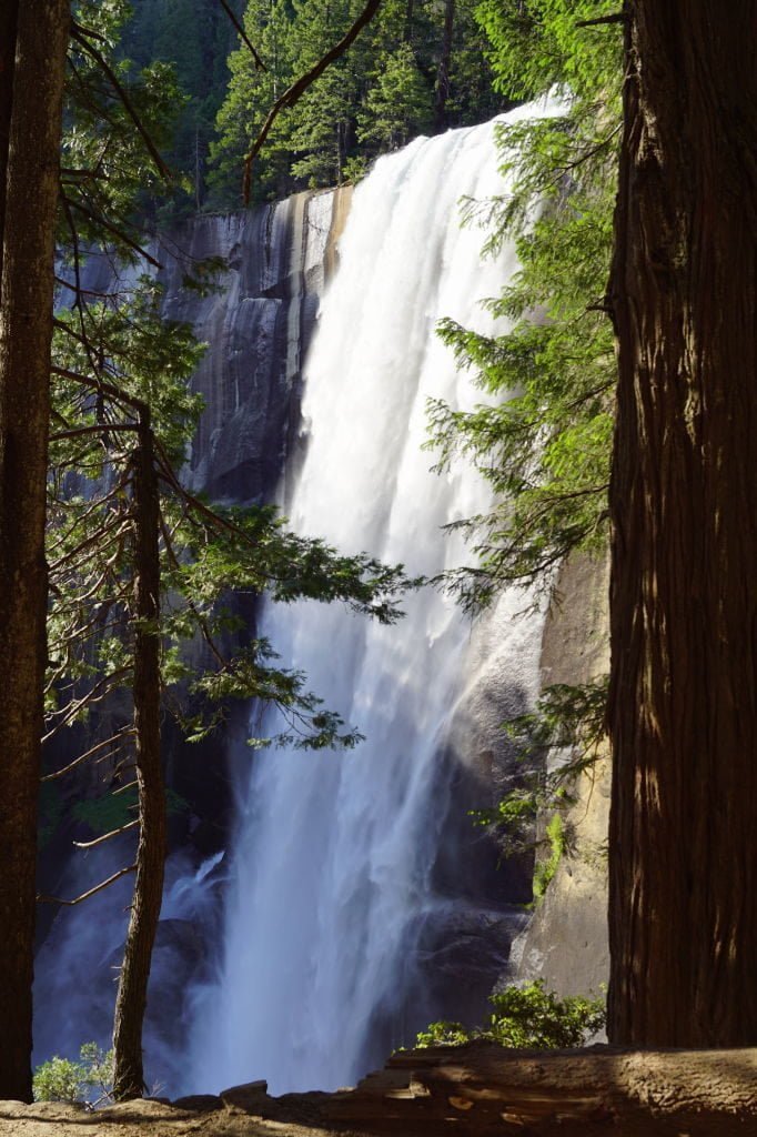 Vernal Fall na Mist Trail - O que fazer no Parque Nacional Yosemite na Califórnia