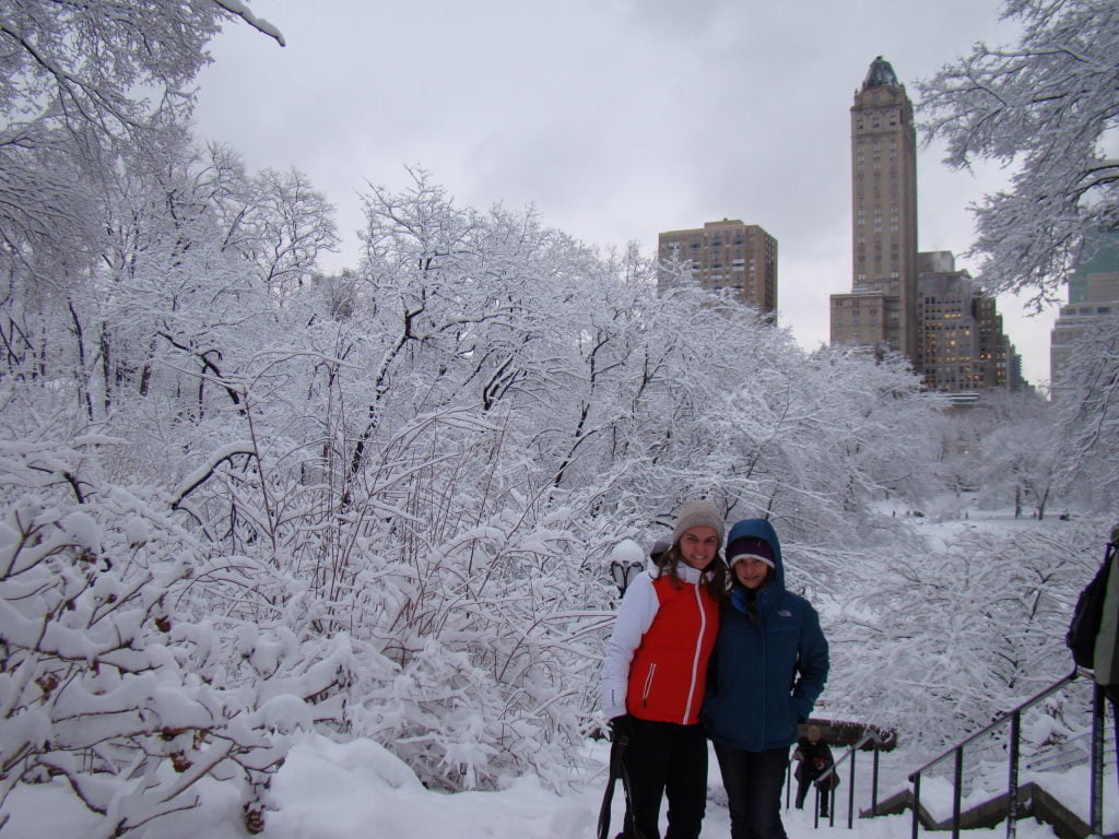 Central Park - O que fazer em Nova York no inverno - Com neve!