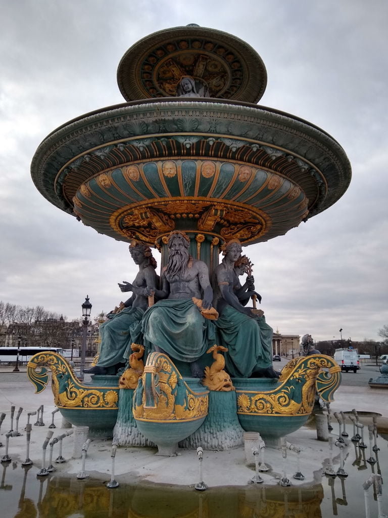 Place de la Concorde - Natal em Paris