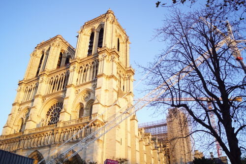 Igreja Notre Dame - Natal em Paris