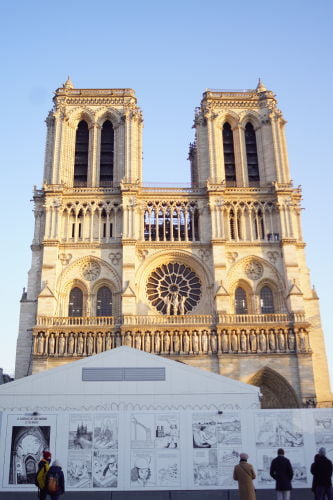 Foto da Notre Dame tirada em 11/12/2022! - Roteiro Paris 5 dias