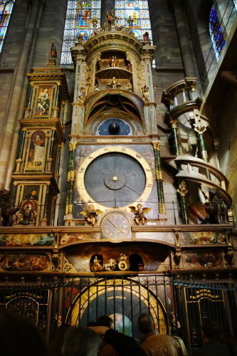 O relógio astronômico da catedral