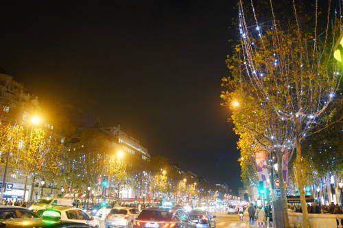 Avenida Champs-Élysées - Natal em Paris 2023/2024