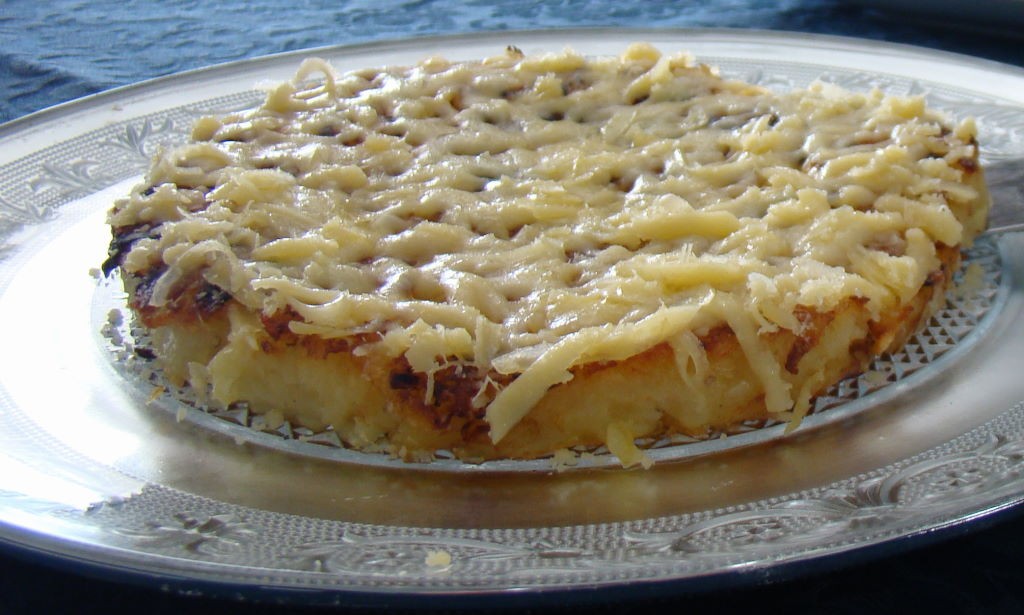 Swiss Rosti Potato with Gruyere Cheese