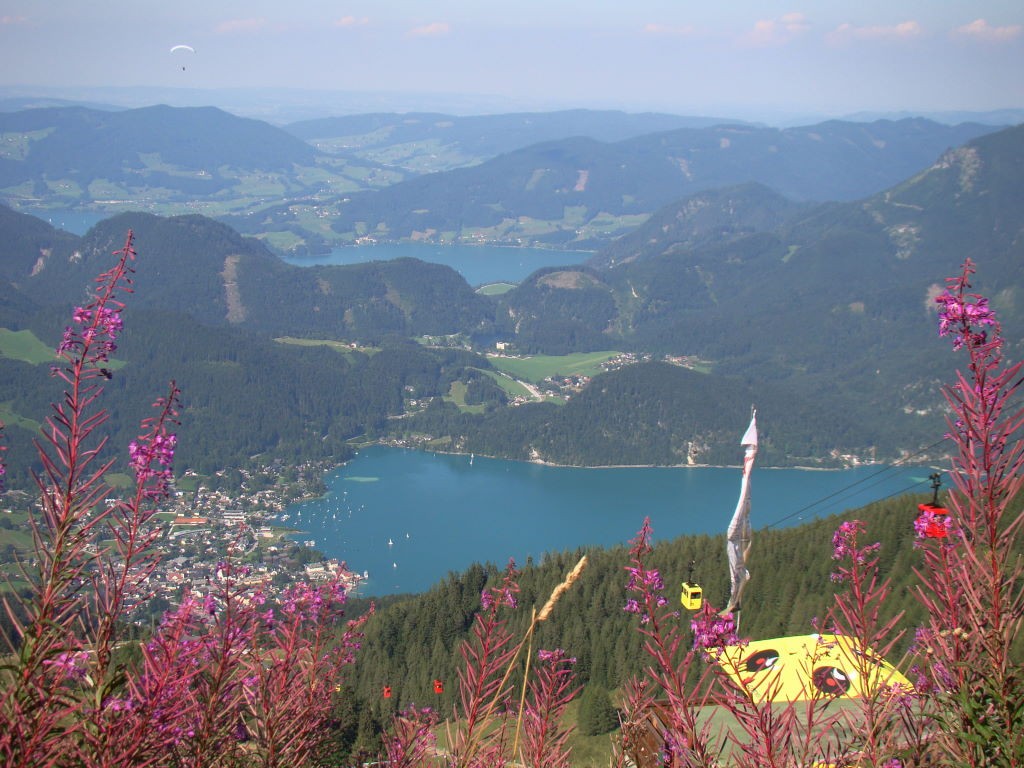 Salzkammergut, Áustria, St. Gilgen,The most beautiful lakes of Salzkammergut
