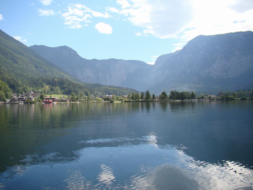 Salzkammergut, Áustria, Obertraun, most beautiful lakes