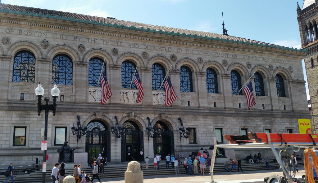 Public Library - Boston in 1 day by foot- Best attractions