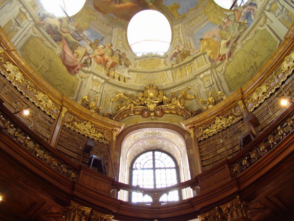 Biblioteca Nacional Austríaca - Palácio Hofburg Viena