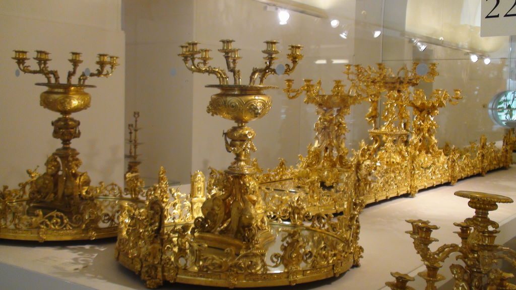 Silverware collection - Best attractions of Hofburg Palace in Vienna