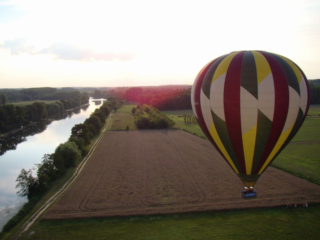 Passeio de Balão no Vale do Loire França