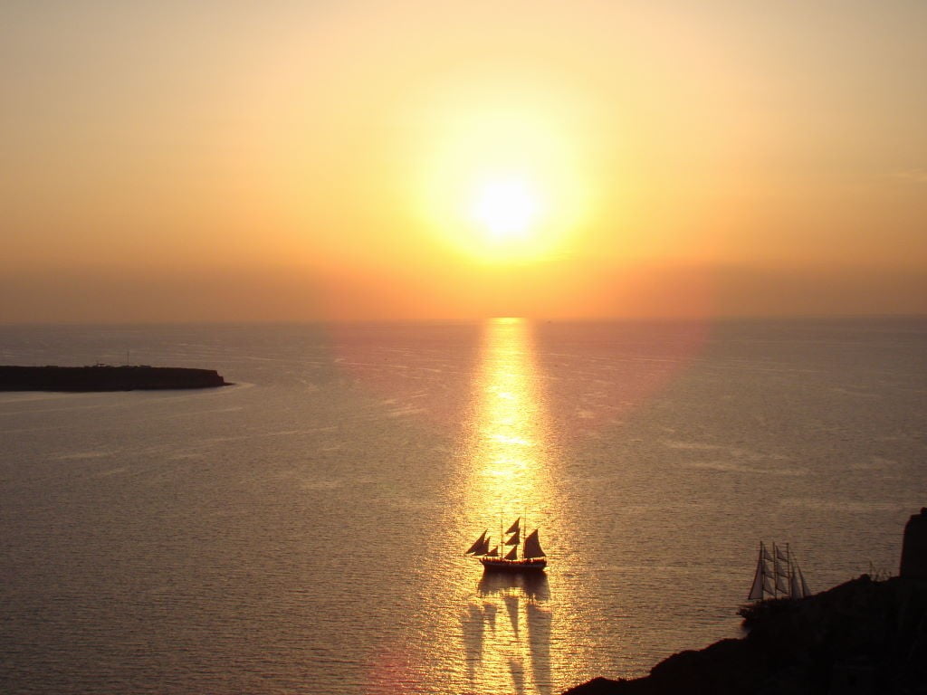 Pôr do sol em Oia - O que fazer em Santorini Grécia