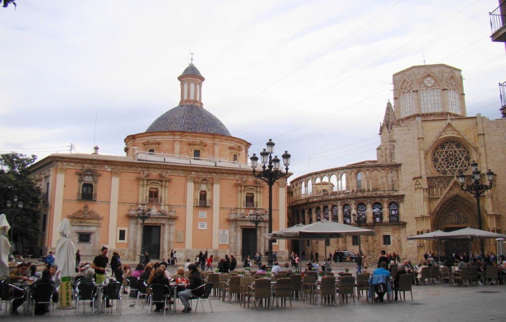 Plaza de la Virgen - O que fazer em Valência Espanha - Pontos Turísticos
