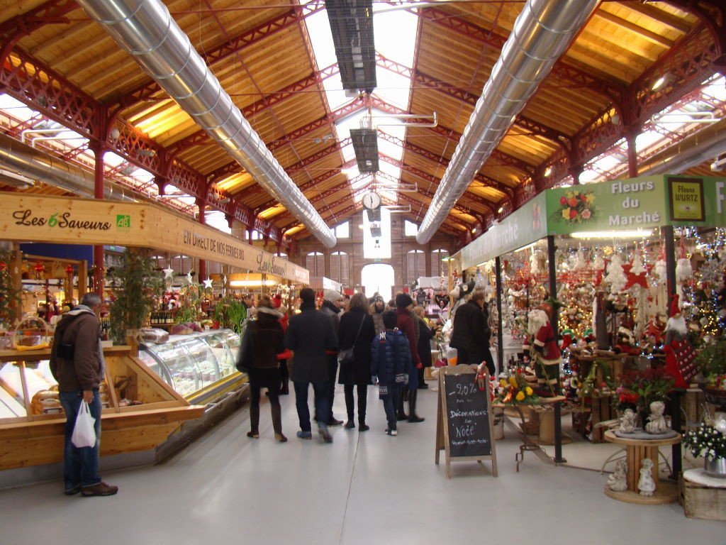 The Covered Market - Christmas in Colmar
