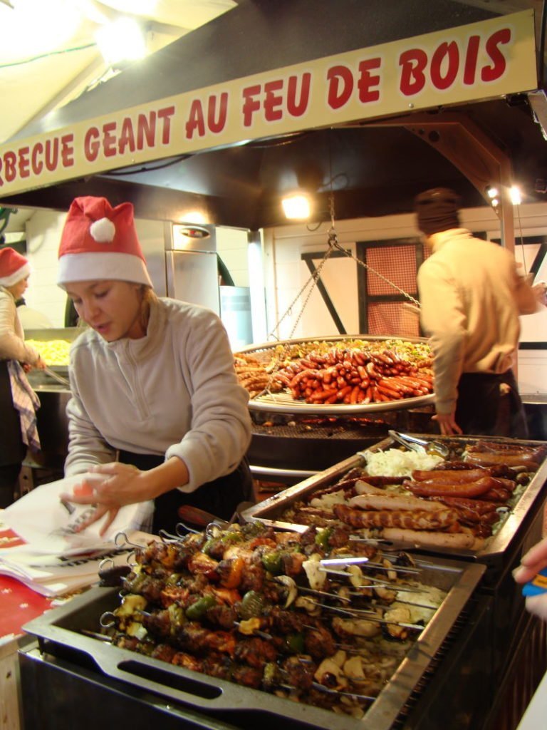 Christmas fair at Champs - Elysées Ave - Christmas in Paris