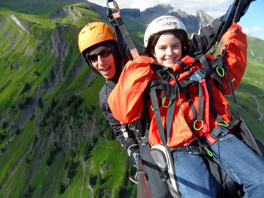 Best paragliding tandem flight in Switzerland
