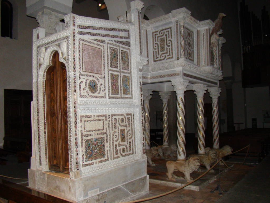 Púlpito da Catedral - O que fazer em Ravello na Costa Amalfitana Itália
