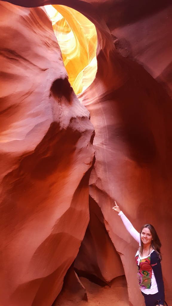 Indian's head with headdress - Visiting Antelope Canyon - The most spectacular canyon in USA!