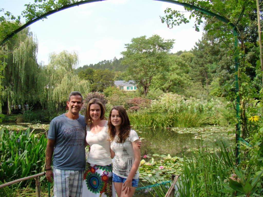 Jardim de Monet em Giverny França