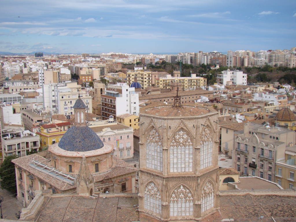 Vista do Miguelete - O que fazer em Valência Espanha - Pontos Turísticos