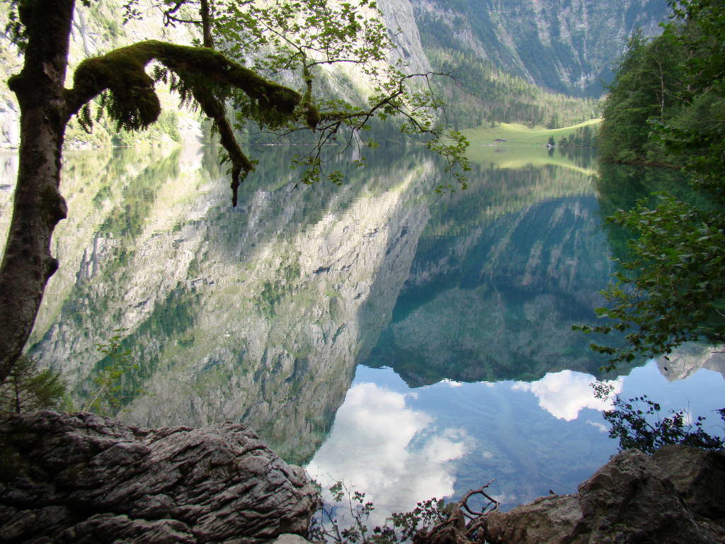 Konigssee Lake and Obersee Lake Germany