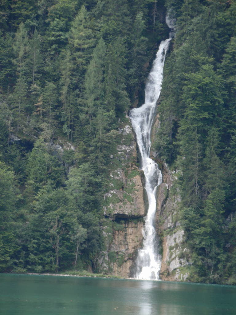 Schreinbach Falls -Konigssee Lake and Obersee Lake Germany